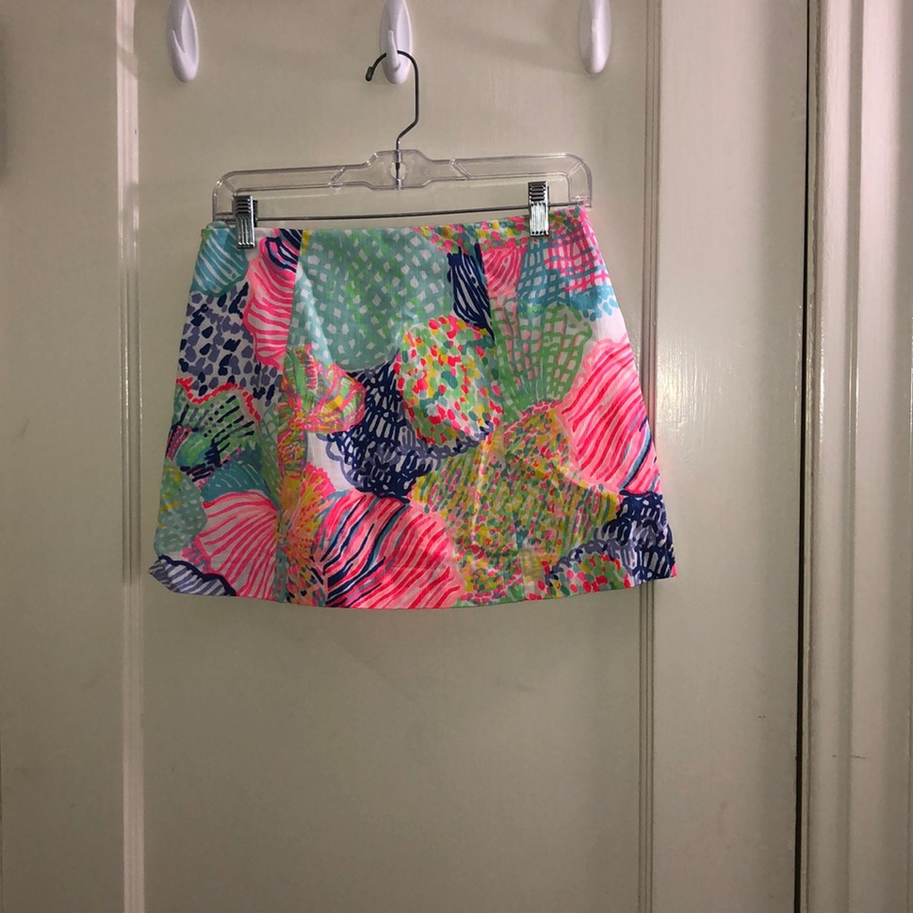patterned skirt